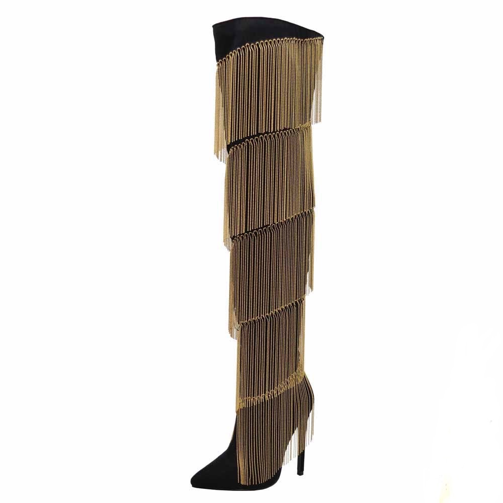 High-heeled Thigh Boot